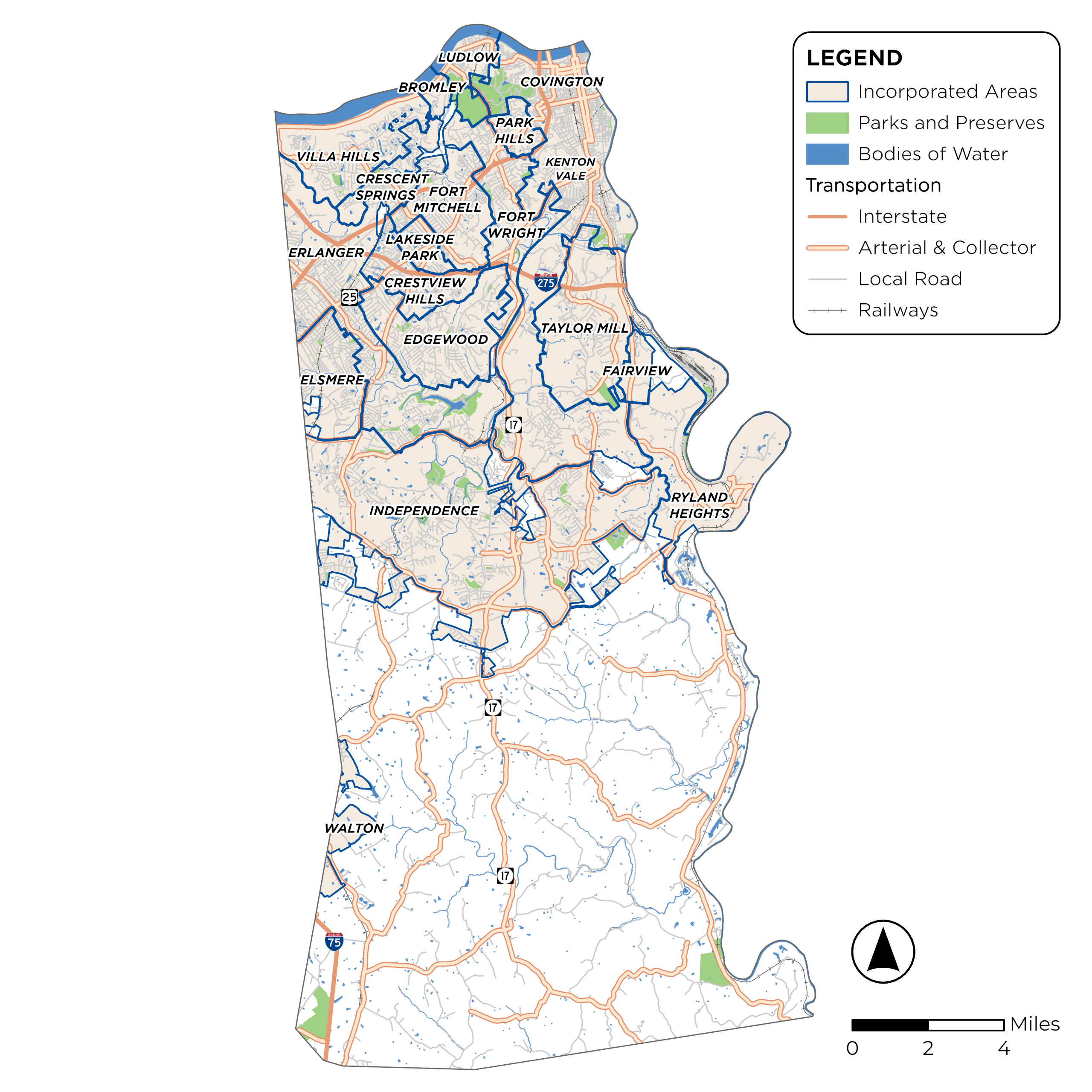 Project map for the KCTP